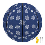 Blue Paisley Bandana Print Basketball