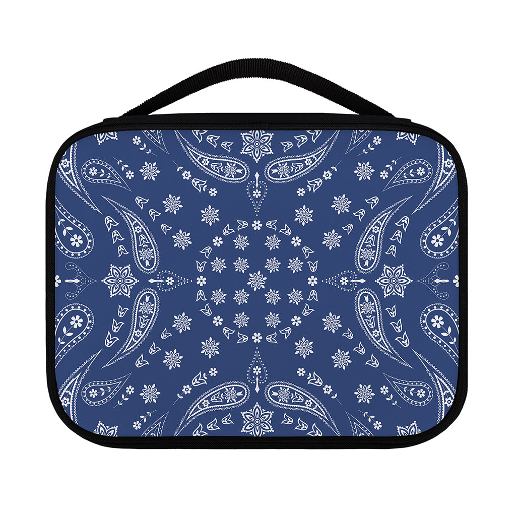 Blue Paisley Bandana Print Classic Bible Case