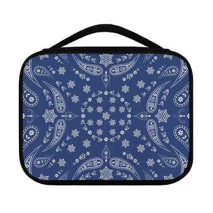 Blue Paisley Bandana Print Classic Bible Case