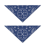 Blue Paisley Bandana Print Dog Bandana
