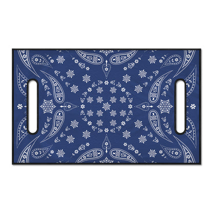 Blue Paisley Bandana Print Golf Cart Seat Cover