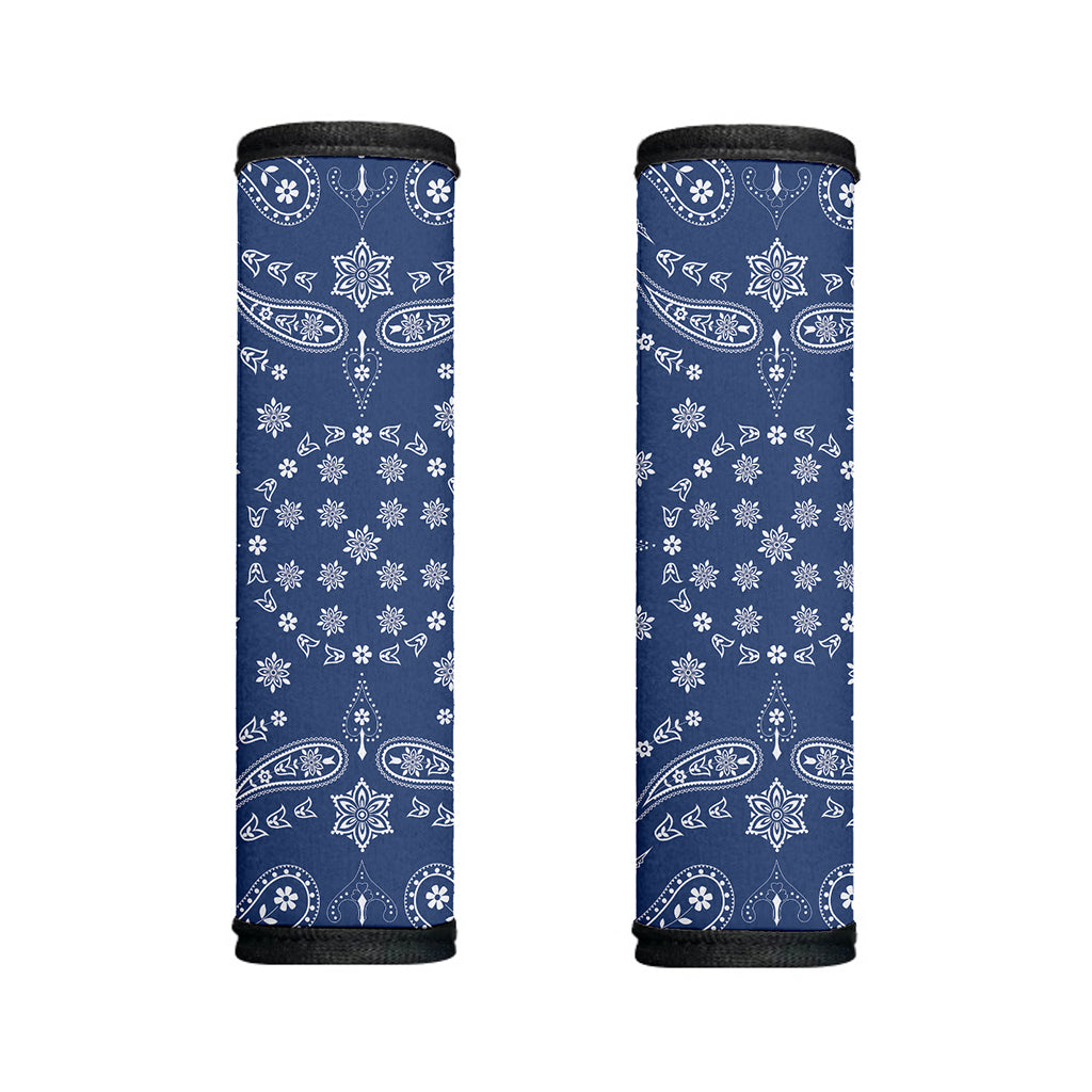 Blue Paisley Bandana Print Handle Covers