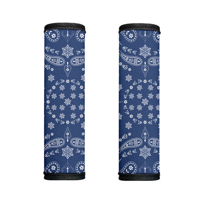 Blue Paisley Bandana Print Handle Covers