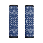 Blue Paisley Bandana Print Handle Covers