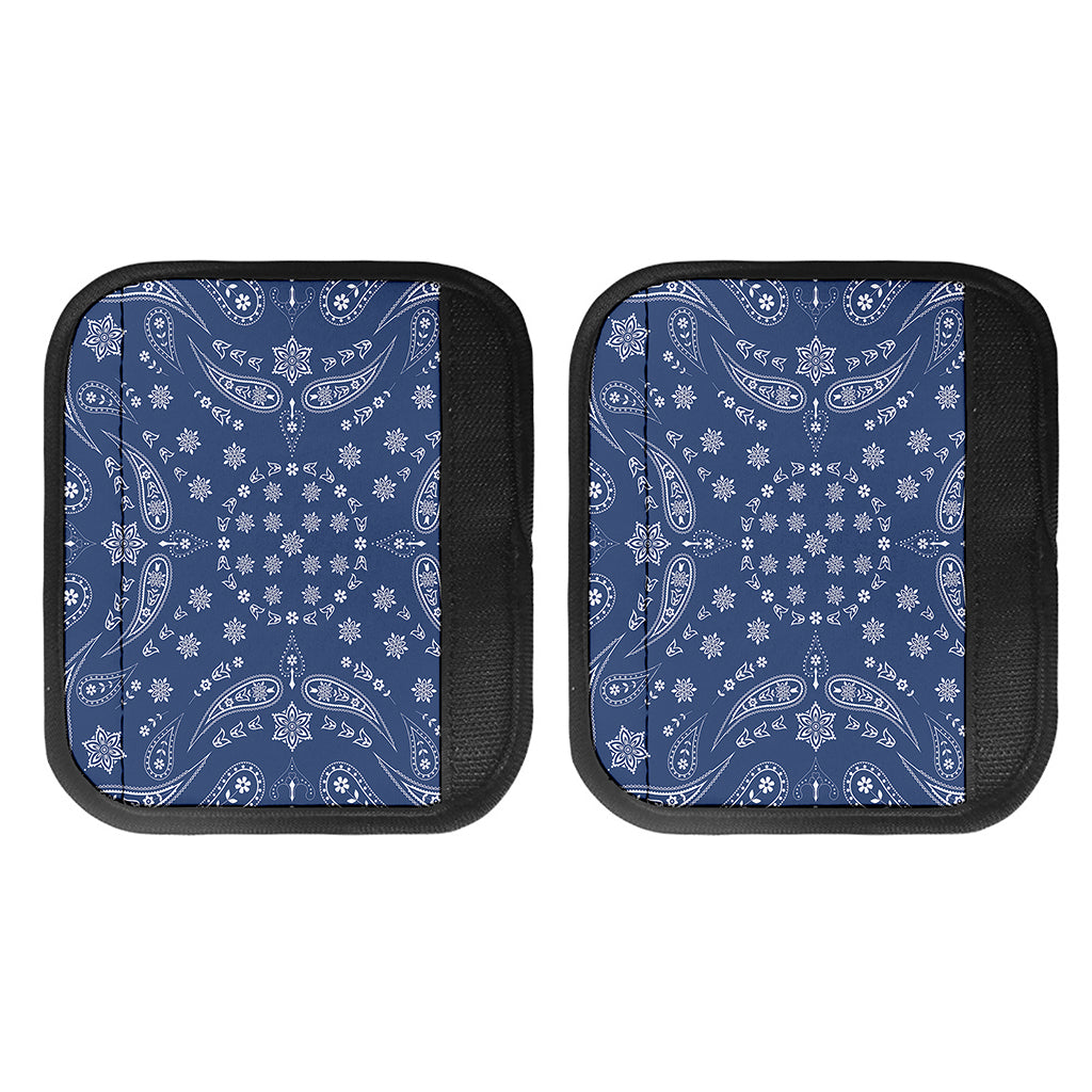Blue Paisley Bandana Print Handle Covers