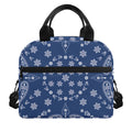 Blue Paisley Bandana Print Insulated Lunch Bag