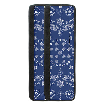 Blue Paisley Bandana Print Refrigerator Handle Covers