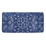 Blue Paisley Bandana Print Towel