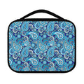 Blue Paisley Pattern Print Classic Bible Case