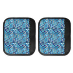 Blue Paisley Pattern Print Handle Covers
