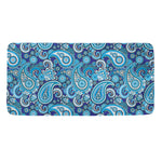 Blue Paisley Pattern Print Towel