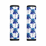 Blue Palm Tree Pattern Print Handle Covers