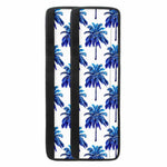 Blue Palm Tree Pattern Print Refrigerator Handle Covers