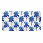 Blue Palm Tree Pattern Print Towel