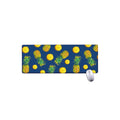 Blue Pineapple Pattern Print Extended Mouse Pad