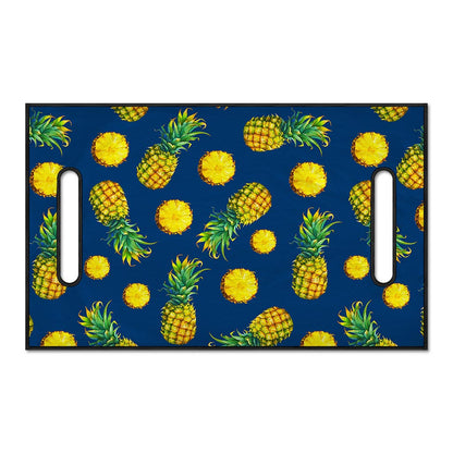Blue Pineapple Pattern Print Golf Cart Seat Cover