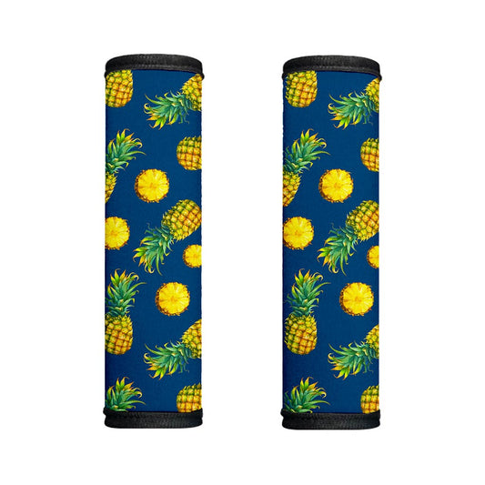 Blue Pineapple Pattern Print Handle Covers