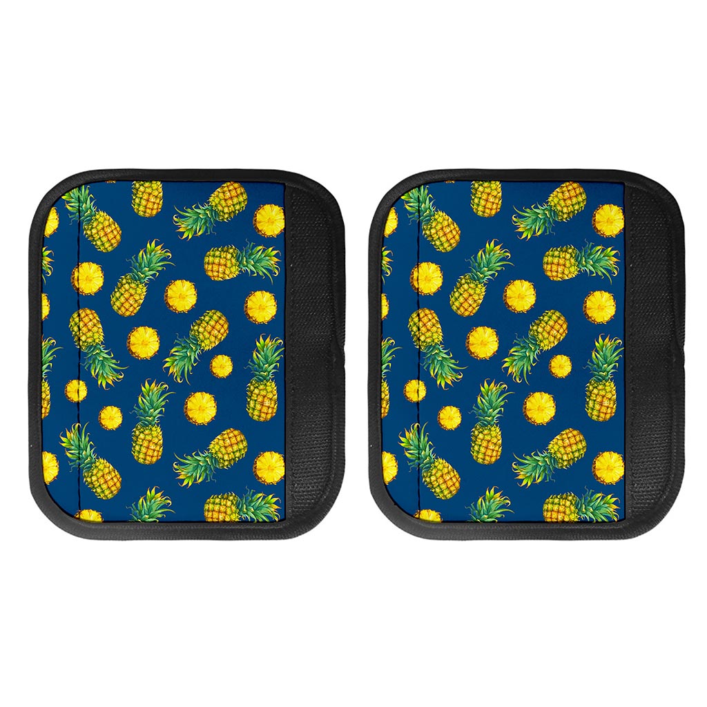 Blue Pineapple Pattern Print Handle Covers