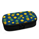 Blue Pineapple Pattern Print Insulin Cooler Travel Case