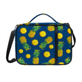 Blue Pineapple Pattern Print Shoulder Strap Bible Bag