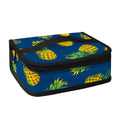 Blue Pineapple Pattern Print Small Lunch Bag