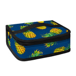 Blue Pineapple Pattern Print Small Lunch Bag