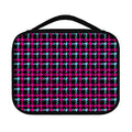 Blue Pink And Black Houndstooth Print Classic Bible Case