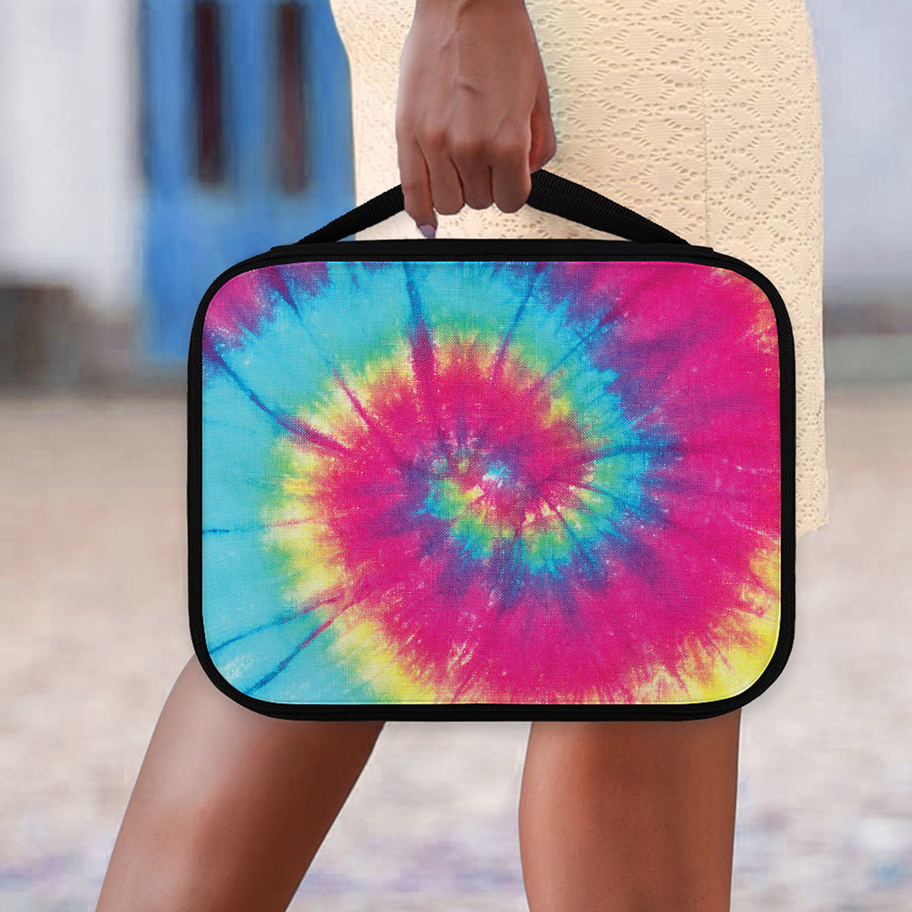 Blue Pink And Yellow Tie Dye Print Classic Bible Case