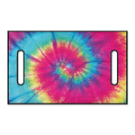 Blue Pink And Yellow Tie Dye Print Golf Cart Seat Cover