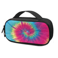 Blue Pink And Yellow Tie Dye Print Portable Cooler Travel Case