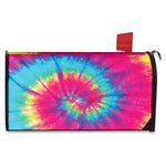 Blue Pink And Yellow Tie Dye Print Mailbox Cover