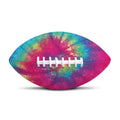 Blue Pink And Yellow Tie Dye Print Rugby Ball