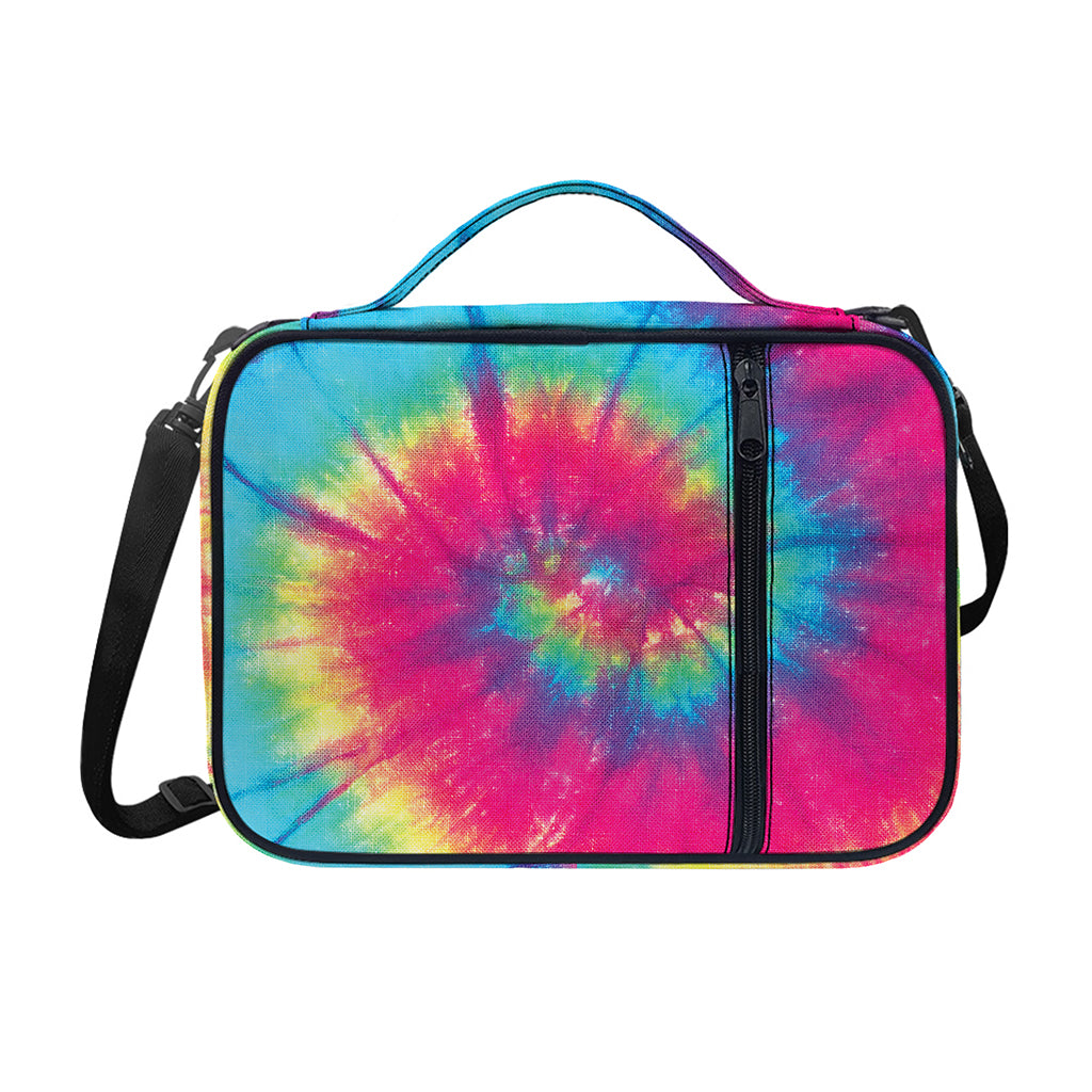 Blue Pink And Yellow Tie Dye Print Shoulder Strap Bible Bag