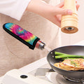 Blue Pink And Yellow Tie Dye Print Skillet Handle Cover