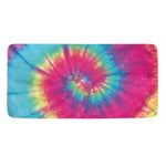 Blue Pink And Yellow Tie Dye Print Towel