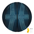 Blue Pisces Zodiac Sign Print Basketball