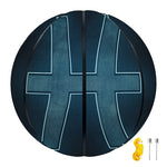 Blue Pisces Zodiac Sign Print Basketball