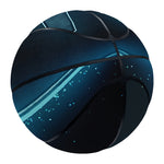 Blue Pisces Zodiac Sign Print Basketball