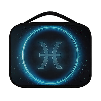 Blue Pisces Zodiac Sign Print Classic Bible Case