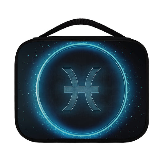 Blue Pisces Zodiac Sign Print Classic Bible Case