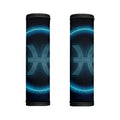 Blue Pisces Zodiac Sign Print Handle Covers