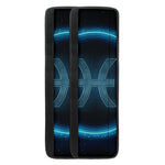 Blue Pisces Zodiac Sign Print Refrigerator Handle Covers