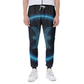 Blue Pisces Zodiac Sign Print Joggers
