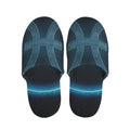 Blue Pisces Zodiac Sign Print Slippers