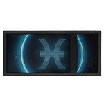 Blue Pisces Zodiac Sign Print Trifold Wallet