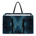 Blue Pisces Zodiac Sign Print Utility Tote Bag