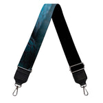 Blue Pit Viper Snake Print Bag Strap