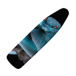 Blue Pit Viper Snake Print Ironing Board Cover