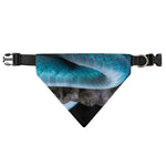 Blue Pit Viper Snake Print Over The Collar Dog Bandana