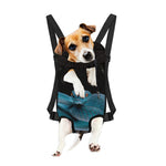 Blue Pit Viper Snake Print Pet Carrier Backpack